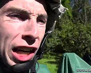 Brazilian naked soldiers share military blowjob stories