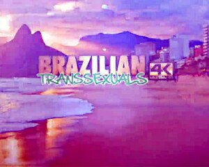 brazilian transexuals bruna and indianara meet up