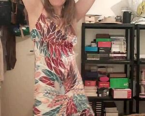 Sex slave undresses for Champagne drinking master