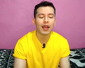 I Slide My Thick 21Cm Cock Into Muscular Brother-In-Law In Bathroom