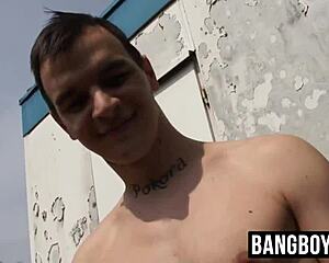 Young Gay Deviant Trades Hot Blowjob for Money! What a Wild Deal!