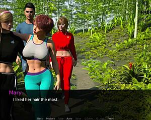 3D mobile game of John and Lola’s intimate encounter