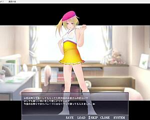A naughty girl's exhibitionism anime inspired hentai video
