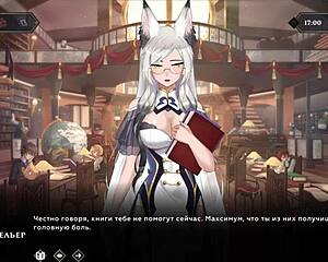 Wandering hentai protagonist in bed full length hentai adventure