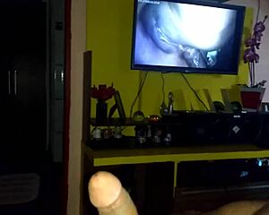 Big cock fucks small tits girl