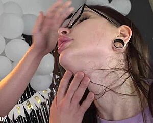 eva gold faces monster cock for first time with big tits hard anal fuck