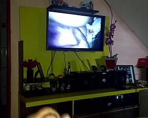 Big cock fucks small tits girl