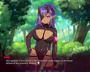 i think lucy got problems with her big tits and ass in part 2