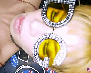 Guy Allows Ladyboy Belle To Lick His Asshole?