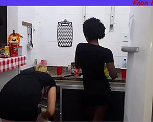 Wow, Latina and Friend Caught Banging at Work!