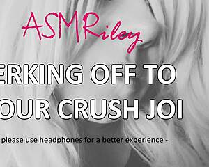 i guide you jerking off to crush with erotic asmr joi