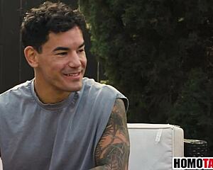 straight step brother learns gay bareback fucking lesson