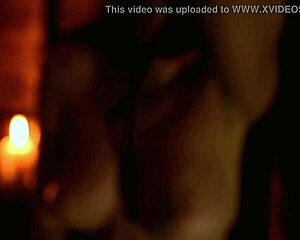 does the sexy devil orgasm from hot wax?