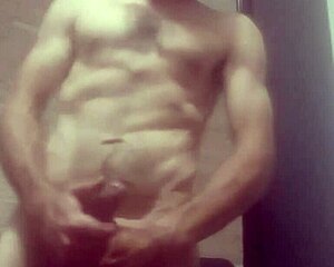 Damn, watch this amateur BDSM masturbation session go wild!