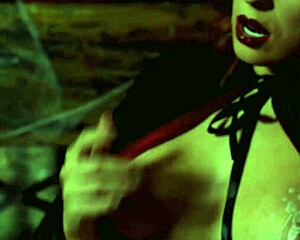 does the sexy devil orgasm from hot wax?