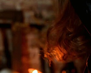 does the sexy devil orgasm from hot wax?