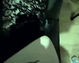 Rough anal play of a British couple on femdom tube