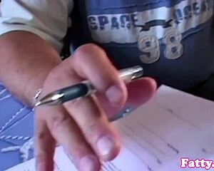 Mature voluptuous with its big assets gets pounded