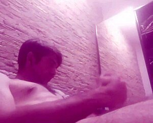 Damn, watch this amateur BDSM masturbation session go wild!