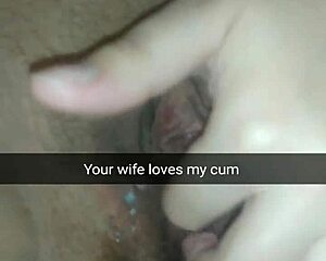 milky mari's cheating wife starts with pussy rubbing and ends with creampie addiction