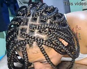 A Latina lass feels satisfation from her older companion