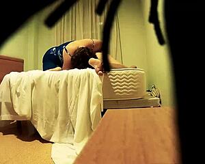 hidden cam recording fat woman's blowjob 😏