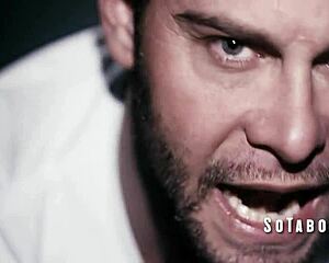 Seth Gamble's purpose is to knock up women like Kenzie Anne, ripping her clothes and filling her pussy and asshole with cum.