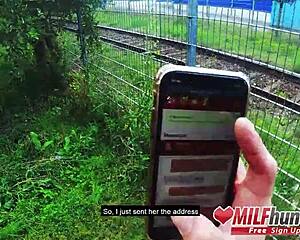 Harleen Van Hynten udendørs beskidt knep