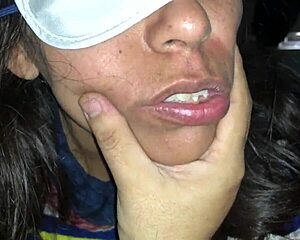 blindfolded argentinian prostitute sucks cock passionately