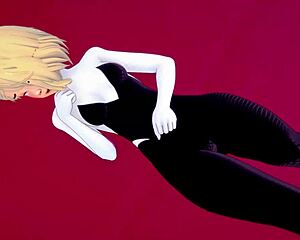Spider Gwen Craves Passionate Sex In Hotel