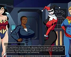 Infinity Crisis Part 1: Harley Quinn's Wild Blowjob Scene