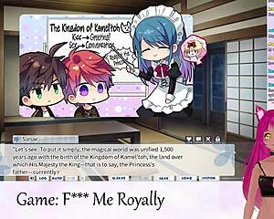 Vtuber Plays F Me Royally Part 1 With Kissing Scenes