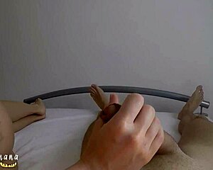 Wow, can you handle this amateur morning fuck with big tits and monster cock?