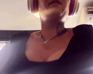 Blonde Gym Babe Exposes Big Tits After Sweaty Workout