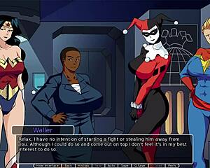 Infinity Crisis Part 1: Harley Quinn's Wild Blowjob Scene