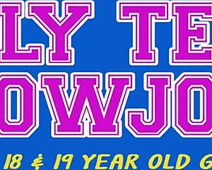 sloppy blowjob with mature teen 18+ sucking huge cock in hardcore fucking amateurs action! 😈💦