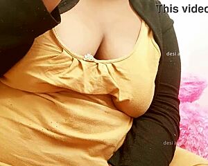Bhutan Bhabhi Flaunts Massive Boobs Seductively