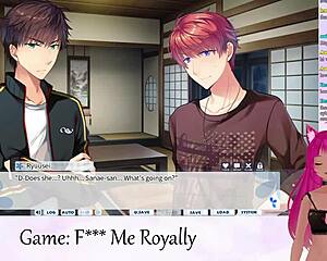 Vtuber Plays F Me Royally Part 1 With Kissing Scenes