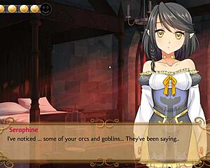 This anime porn game teaches Faye in Elven Conquest from my playstyle