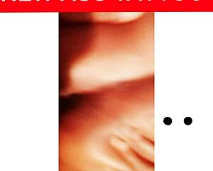 npleasures bends over to display new ass tattoo