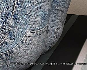 Büyük Şehir Zevkleri 81: Cassie'nin büyük sahte memeleriyle erotik çizgi film eğlencesinde oynama