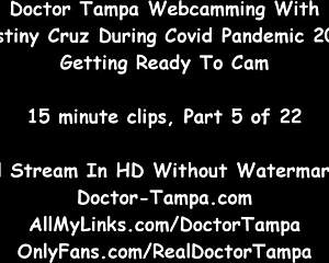 Destiny Cruz Showers With Doctor! Athletic Dancing And Fetish Fun!