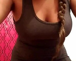 Hey, the hot prostitute is dancing for me