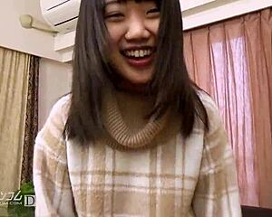 wow, check this shaved japanese babe getting wild! 😍