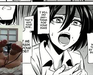 latina watches the premiere of shingeki no kyojin with big ass focus