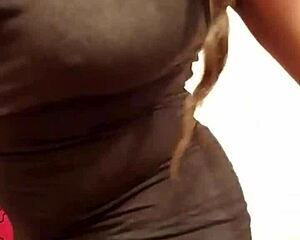 Hey, the hot prostitute is dancing for me