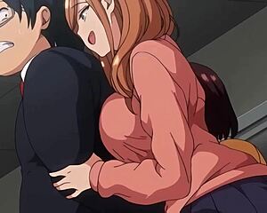 Asian Japanese anime hentai video