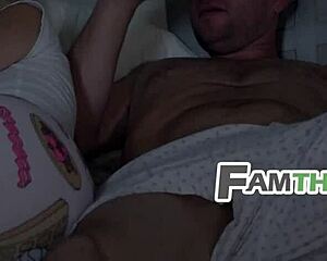 Shhh Your Stepmom Will Wake Up. Alyce Anderson Keeps It Quiet in a Tense Moment