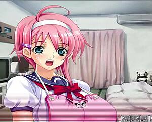 Apartment of Love Episode 5 - Groping Her in Game