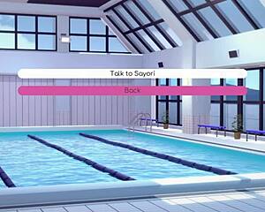 doki doki literature club hentai with footjob game scenes